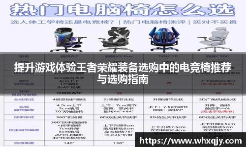 提升游戏体验王者荣耀装备选购中的电竞椅推荐与选购指南